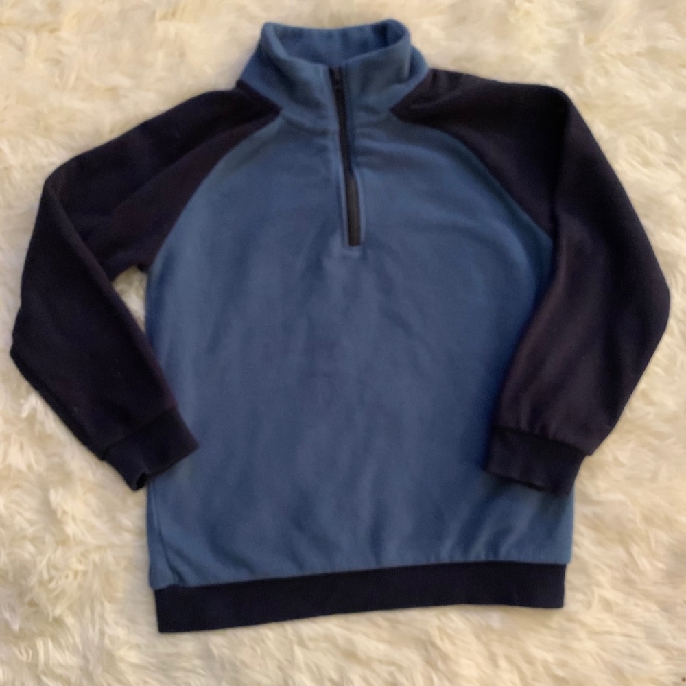 NWOT Gymboree boys half zipped fleece sweatshirt